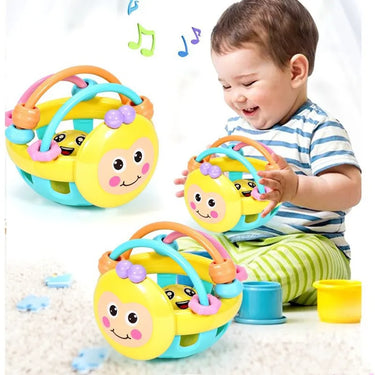 SoftBaby | Cuida a tu pequeño - Mordedor suave de juguete para bebés, educativo y sensorial